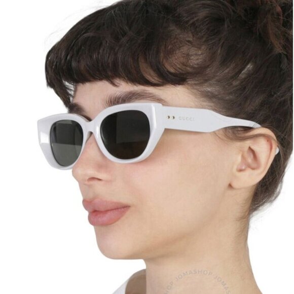 Gucci Accessories - NWT Gucci GG1532SA-003 Grey Cat Eye 54mm Sunglasses